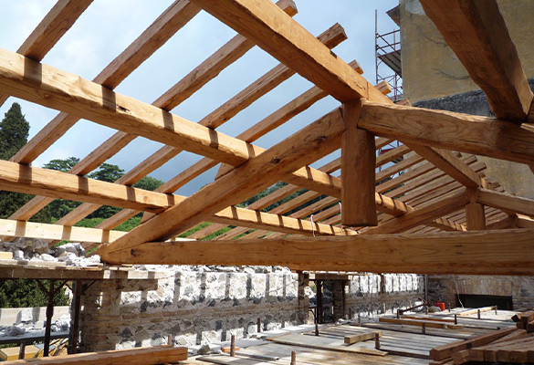 Entreprise de charpente  à Sablé-sur-Sarthe (72300) dans la Sarthe (72).