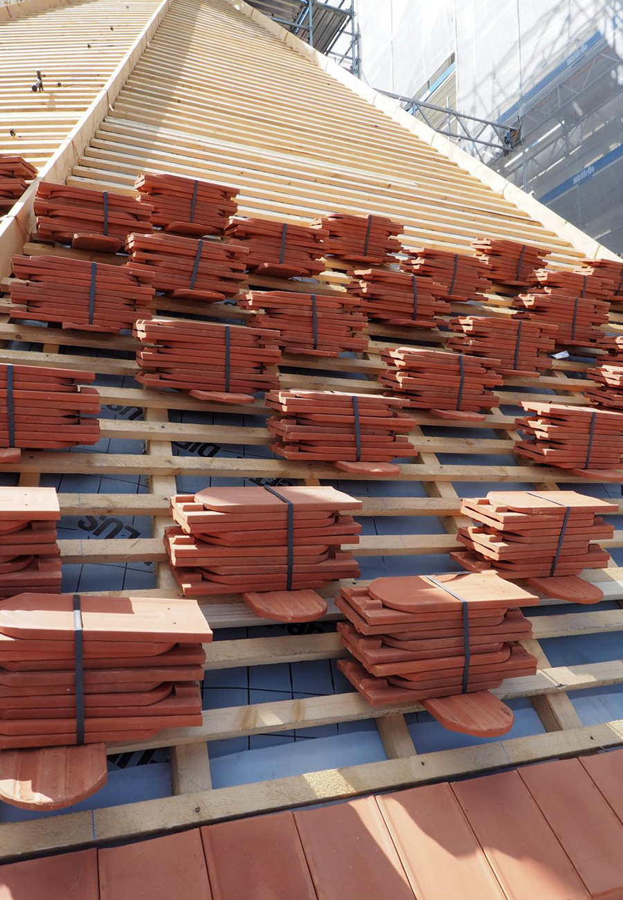 Rénovation de couverture à Sablé-sur-Sarthe (72300) dans la Sarthe (72)